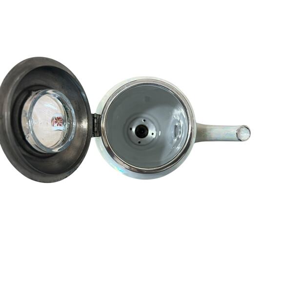 Robeson Royal Rochester Fraunfelter Floral Porcelain Coffee Percolator NO CORD - Picture 10 of 15